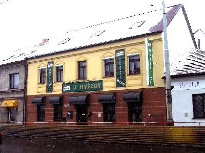 Hotel U Hvezdy Praga Exterior foto